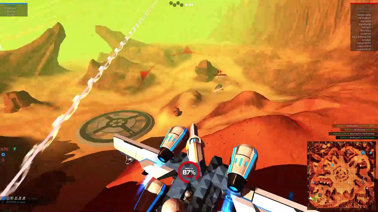 Robocraft: Fire Tail!
