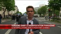 Loi Travail : des milliers de manifestants à Paris, une fin de parcours agitée - Le 17/05/2016 à 18h00