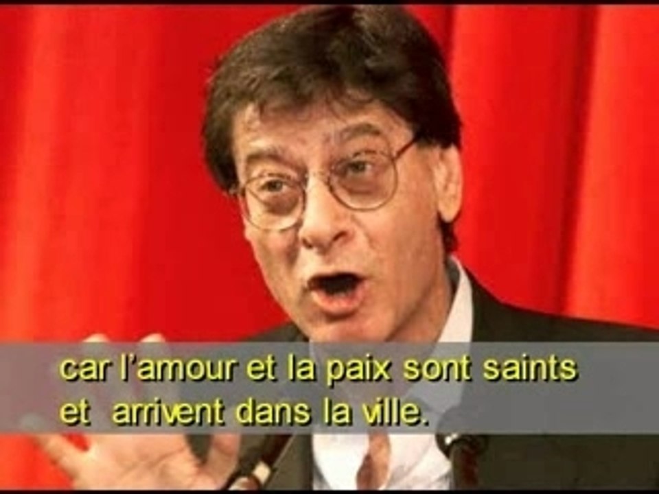 M. Darwich: à jérusalem