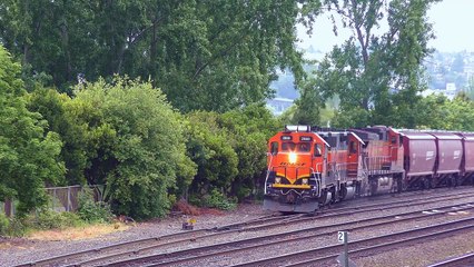 North Portal, Seattle, WA. BNSF, Cascades, Empire Builder 4K