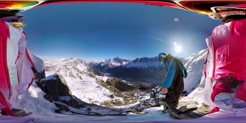 Le Goût du risque 360° - teaser Wingsuit avec Géraldine Fasnacht