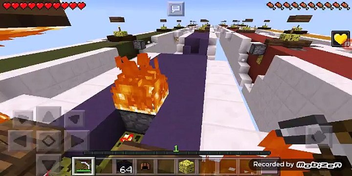Minecraft PE / MCPE | Lucky Block Race | Hoemade Lucky Blocks | No Mods | Nazwa Naysilla
