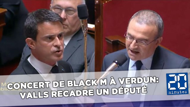 Concert de Black M à Verdun: Manuel Valls recadre un député