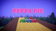 Peppa Pig en Espanol   Peppa pig change PJ Masks And More Character Serie Kinder Surprise Eggs