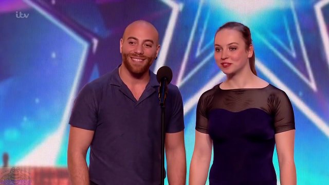 Britain's Got Talent 2016 S10E02 Another Kind of Blue Stunning Multimedia  Dancers Full Audition