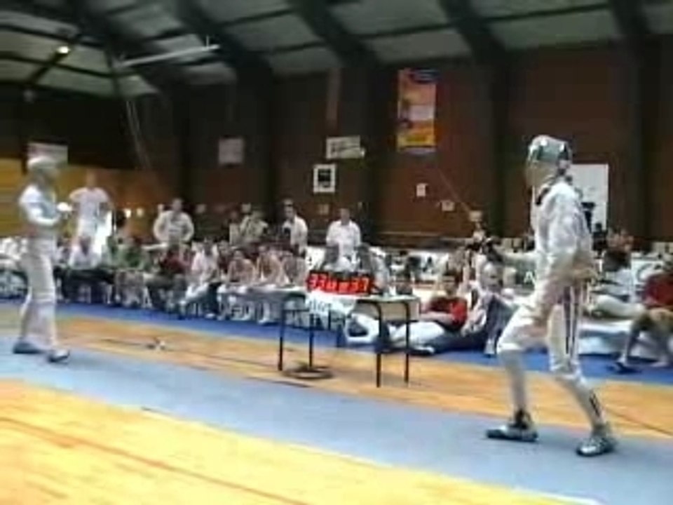 DEMI FINALE CHAMPIONNAT FRANCE SABRE SENIORS 2° PARTIE