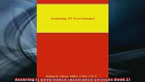 One of the best  Assuring IT Governance Assurance Services Book 2