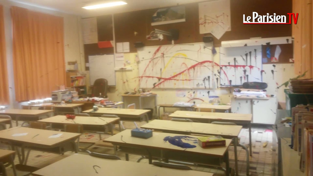 Deux classes de l'école Marcel Lavicher vandalisées à Hardricourt