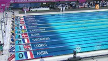 séries 100m NL F - ChE 2016 natation (Bonnet, Cini, Santamans)