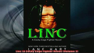 FREE PDF  Linc A Cocky Cage Fighter Novel Volume 3  BOOK ONLINE