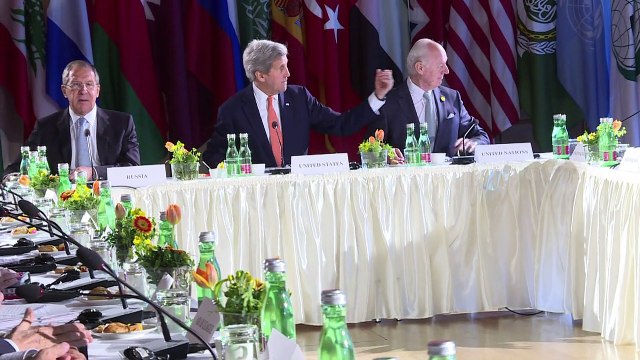 اجتماع في فيينا للقوى الكبرى لانقاذ محادثات السلام حول سوريا