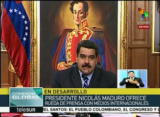 Pdte. venezolano denuncia que su país sufre agresión sistemática