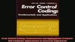 READ book  Error Control Coding Fundamentals and Applications PrenticeHall Computer Applications Full Ebook Online Free