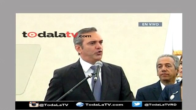 LUIS ABINADER: NUNCA VAMOS A VENDER NUESTRA CONCIENCIA NI SER CÓMPLICES DE COMPONENDAS POLÍTICAS - VIDEO