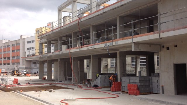 Visite du chantier de la nouvelle gare