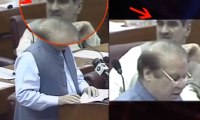 Khawaja Saad Rafique a busing in parliament during PM speech,unbelievable video