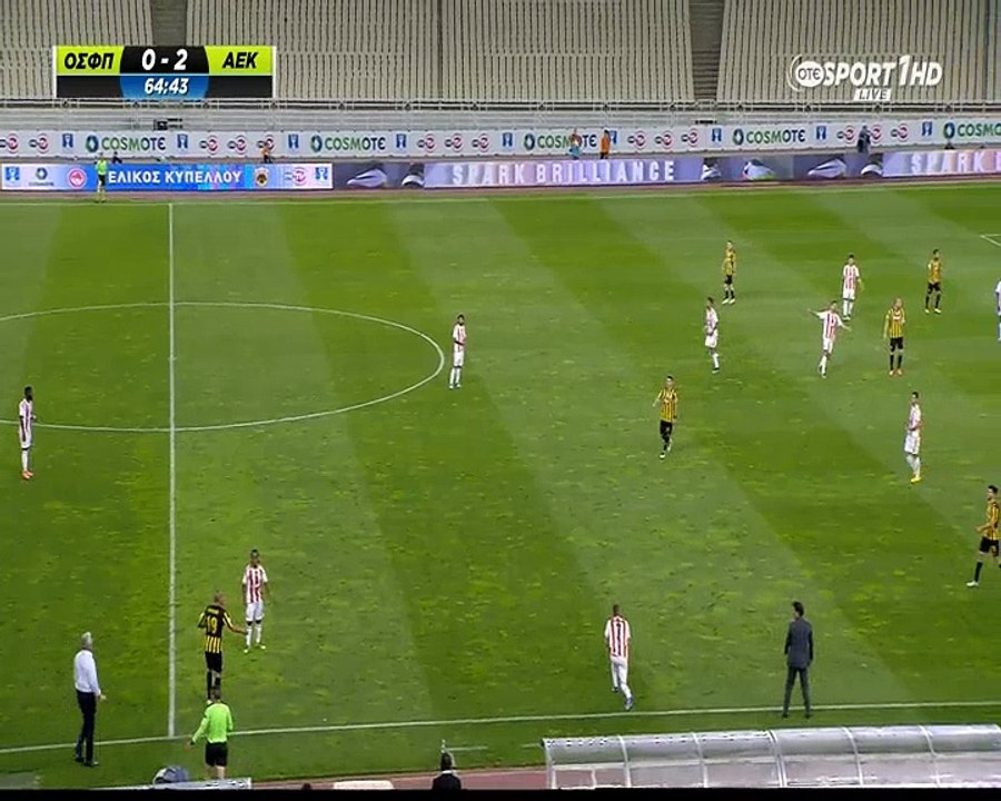 Ολυμπιακός - ΑΕΚ: Ο Σιμόες χτύπησε στο κεφάλι