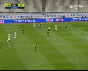 Ολυμπιακός - ΑΕΚ το 1-2 από τον Τσόρι