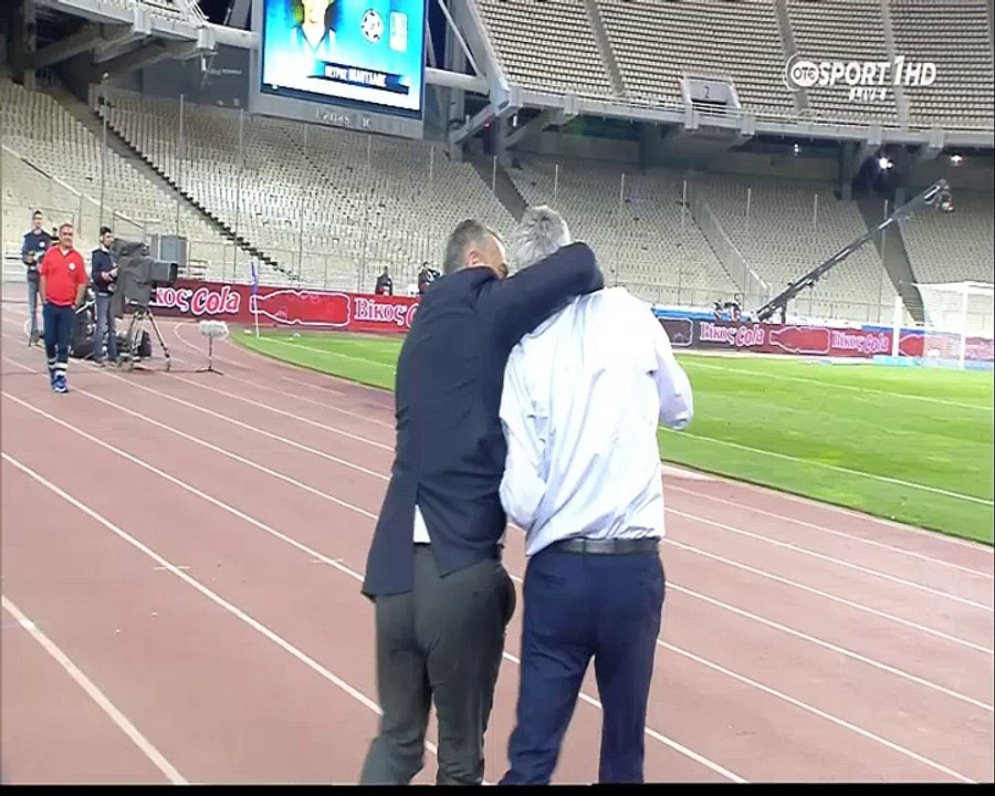 Οι πανηγυρισμοί της ΑΕΚ με το σφύριγμα της λήξης 2