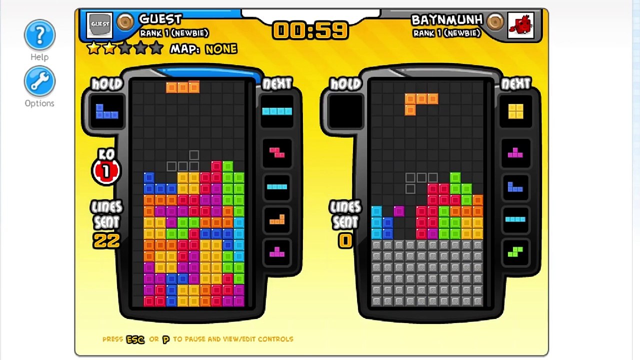 James Plays Tetris