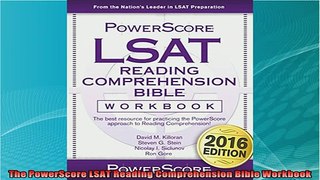 best book  The PowerScore LSAT Reading Comprehension Bible Workbook