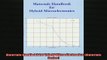 Free Full PDF Downlaod  Materials Handbook for Hybrid Microelectronics Materials Series Full EBook
