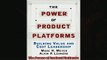 Free book  The Power of Product Platforms