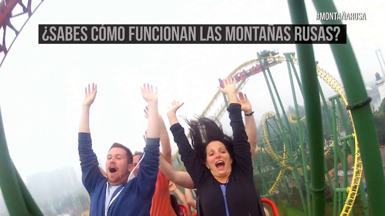 ¿Cómo funciona una montaña rusa? Todo es cuestión de