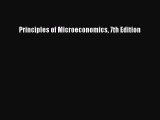Download Principles of Microeconomics 7th Edition  Read Online