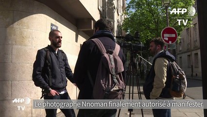Interdiction levée pour le photographe privé de manifestation