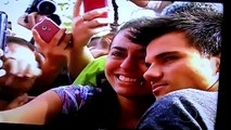 Taylor Lautner no Rio de Janeiro 25 10 12 RJTV 1ª Edição