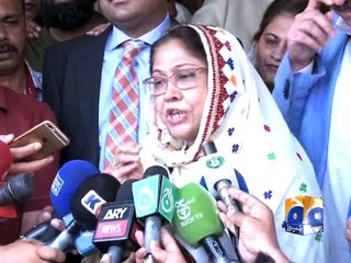 Faryal Talpur chairs meeting at Civic Centre in Karachi -17 May 2016