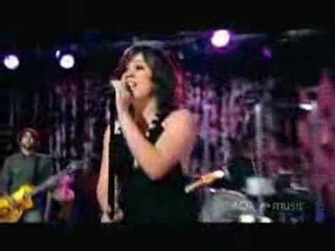 Kelly Clarkson - Never Again - AOL Sessions