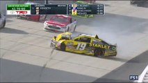 NASCAR Sprint Cup Dover 2016 Restart Edwards Crash Hard