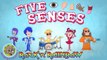 5 Senses - a new Counting Song by Rock'n'Rainbow from Let's Boogie - Music for kids by Howdytoons