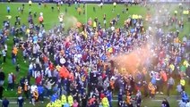 Pitch Invasion As Hull City Eliminate Derby County!