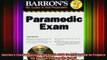 best book  Barrons Paramedic Exam with CDROM Barrons How to Prepare for the Emt Paramedic Exam