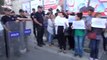 Kahramanmaraş İlahiyatçı Nureddin Yıldız'a Kahramanmaraş'ta Protesto
