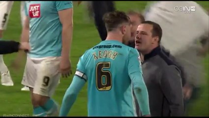 Hull Fans Confronted Richard Keogh After The Finale Whistle!