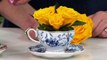 Luxe Bloom Preserved Roses with Decorative Tea Cup and Saucer on QVC