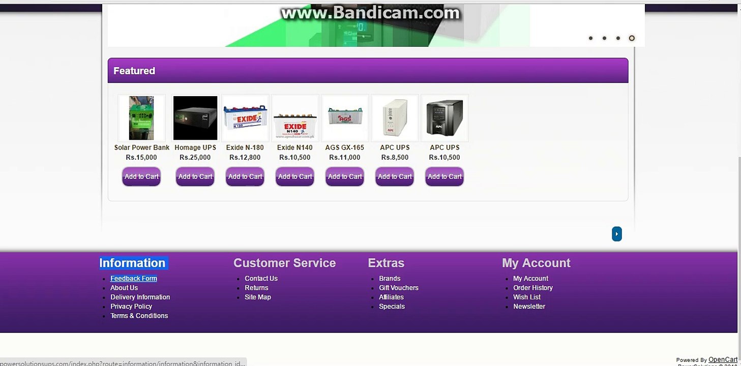 How to access feedback form on Power Solutions