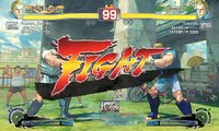 Ultra Street Fighter IV battle: Abel vs Abel
