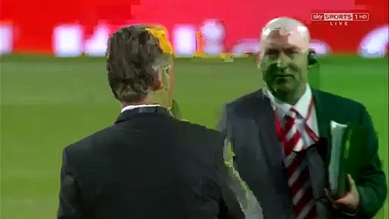 Louis Van Gaal Speech to the Crowd after season's last match Manchester United v