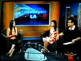 Kyra's 2009 TV guest appearance on Kababayan LA with Janelle So, August 26, 2009.