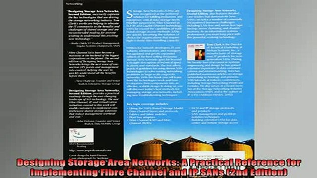 READ book Designing Storage Area Networks A Practical Reference for Implementing Fibre Channel and Full EBook