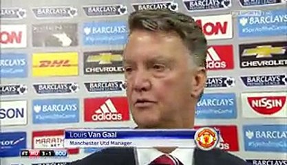 Manchester United 3-1 Bournemouth - Louis Van Gaal Post Match Interview 2016