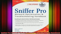 READ book  Sniffer Pro Network Optimization and Troubleshooting Handbook Full Free