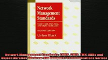 READ book  Network Management Standards SNMP CMIP TMN MIBs and Object Libraries McGrawHill Full Free