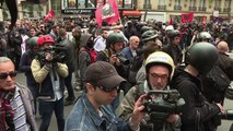 Violentas protestas dan inicio a semana de huelgas en Francia