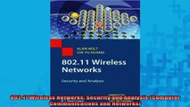 READ FREE FULL EBOOK DOWNLOAD  80211 Wireless Networks Security and Analysis Computer Communications and Networks Full EBook